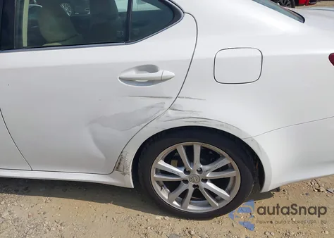 2007 Lexus Is 250 from USA, damaged, VIN JTHBK262272030766